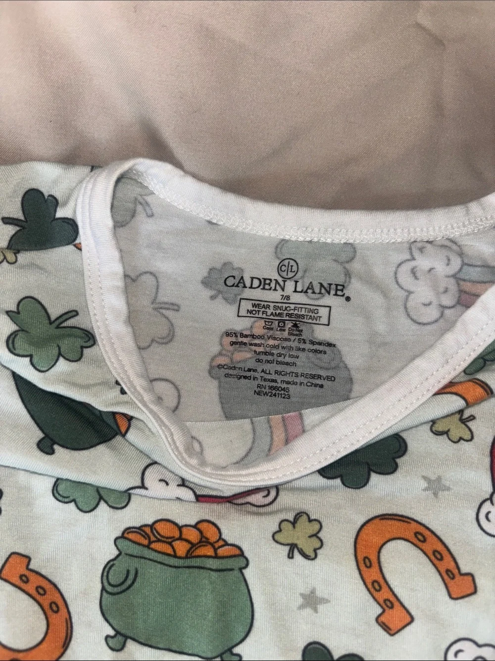 Caden Lane St Patrick’s Day PJs